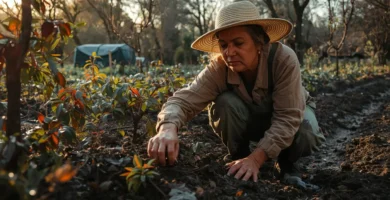 Cómo mantener la humedad ideal del compost en otoño