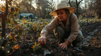 Cómo mantener la humedad ideal del compost en otoño