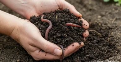 Cómo usar humus de lombriz en el huerto