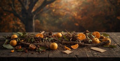 Tipos de materiales para compostar en otoño