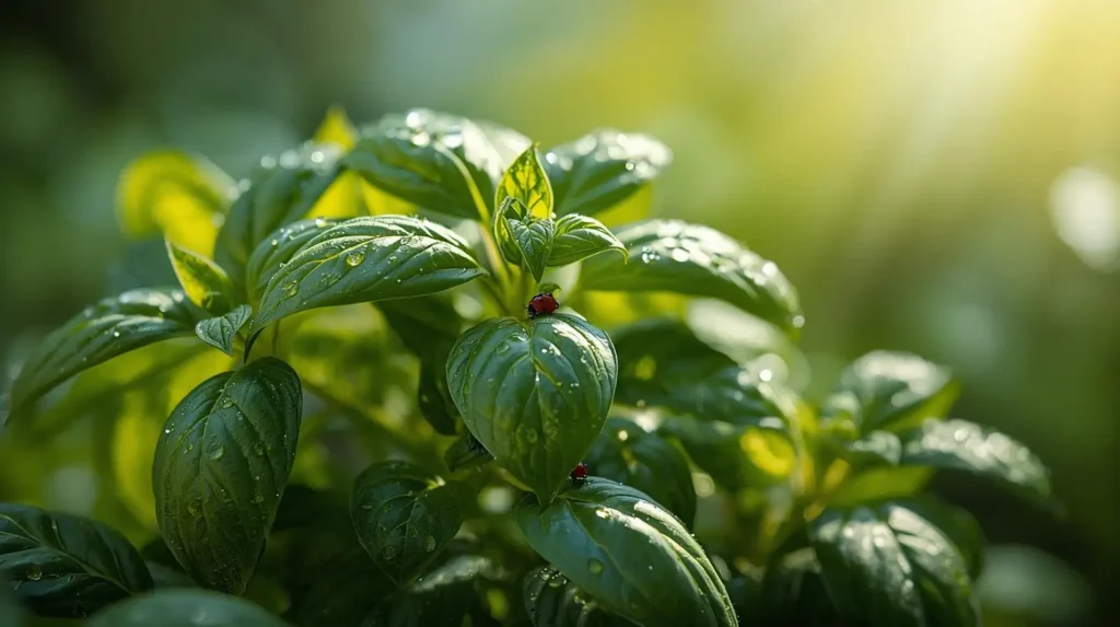 albahaca repelente natural