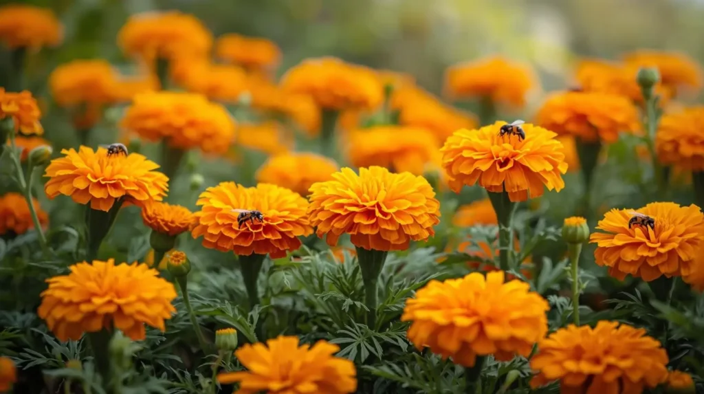caléndulas flor repelente huerto