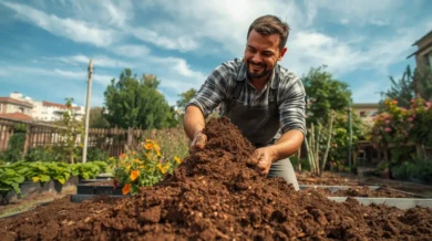 Transforma tus restos en oro verde: Compost casero y abono natural para revitalizar tu huerta