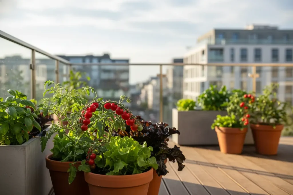 huertos balcones y terrazas