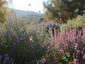 romero tomillo barreras aromáticas