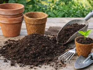 Sustratos y recipientes huerto - Guía de sustratos y recipientes - Sustrato