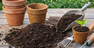 Sustratos y recipientes huerto - Guía de sustratos y recipientes - Sustrato