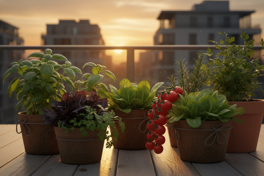 huertos balcones y terrazas