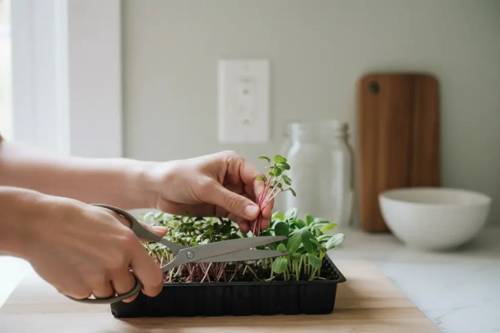 microhuerto exprés en casa