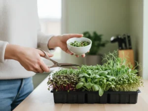 microhuerto exprés en casa