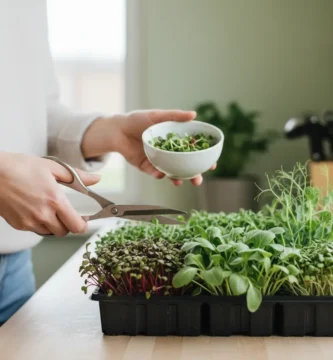 microhuerto exprés en casa