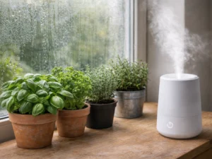 Humedad aire huerto interior - Cómo mantener la humedad y - Plantas