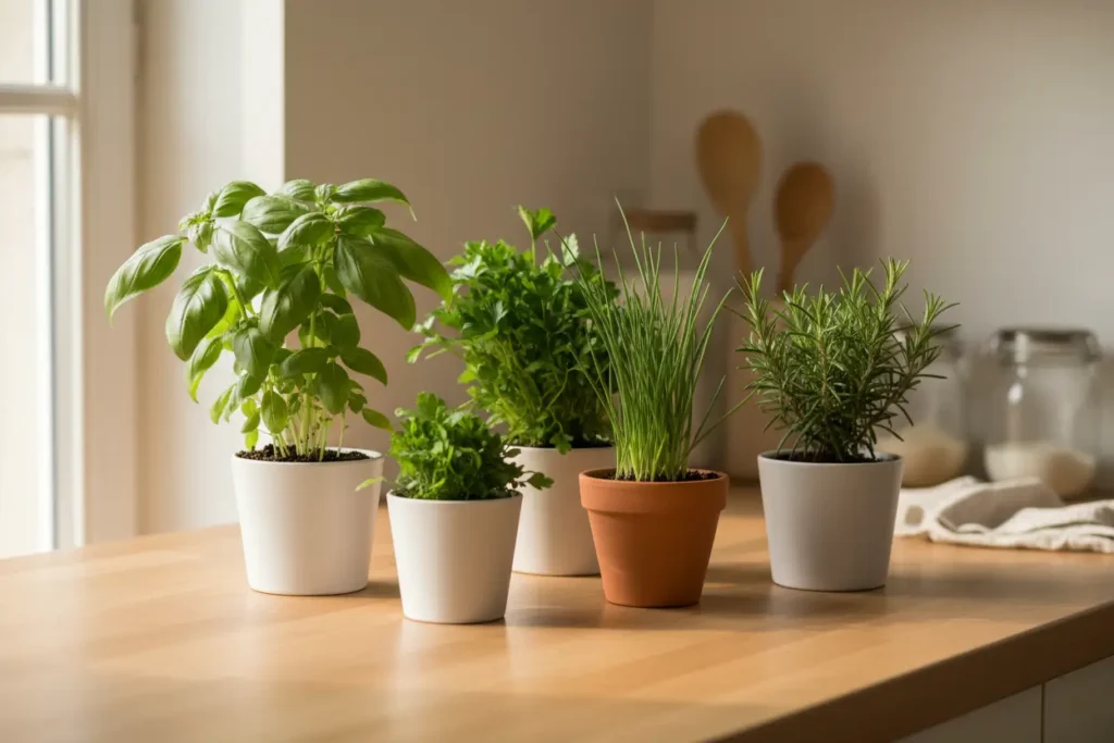 mini huertos interiores casa 