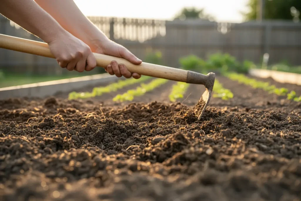 preparar terreno huerto