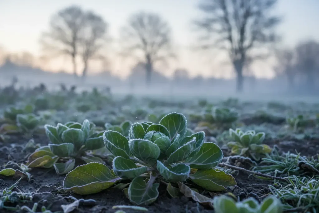 proteger huerto del frío