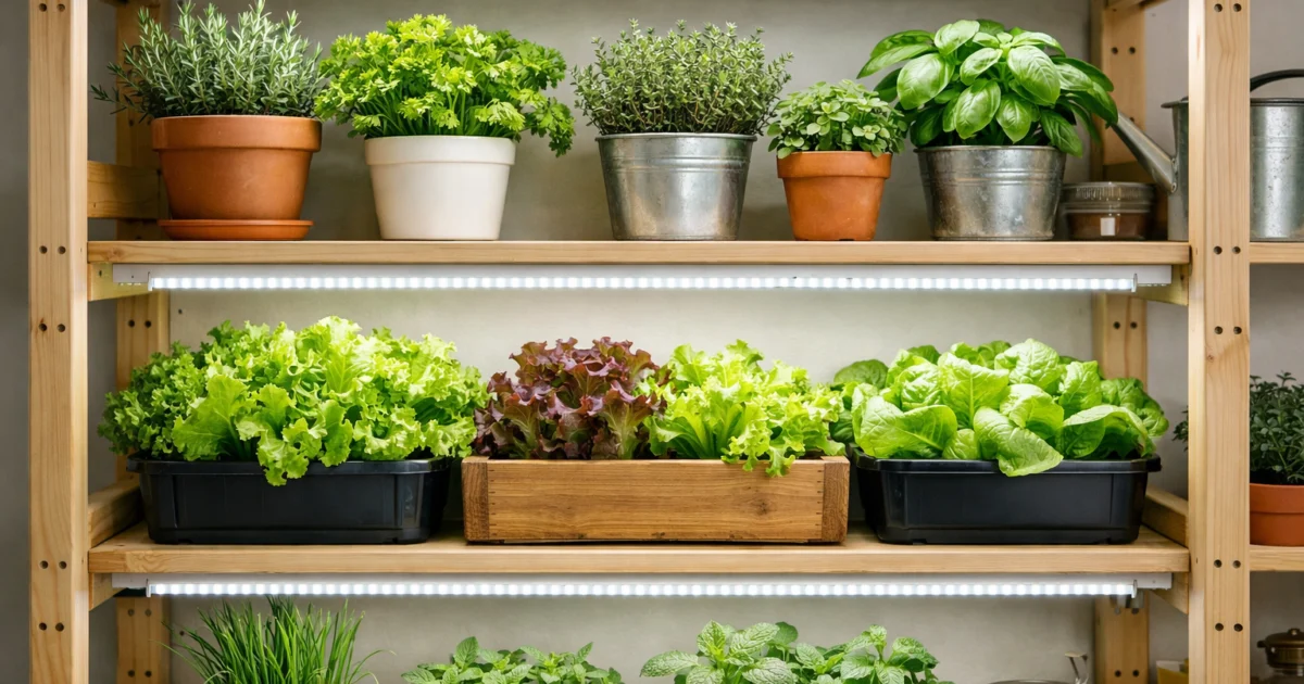 Top 5 plantas ideales para macetohuertos de interior DWG AutoCAD