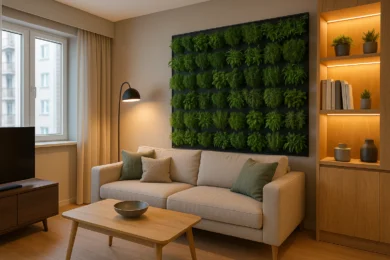 Decoración viva: cómo integrar el huerto vertical al diseño del hogar