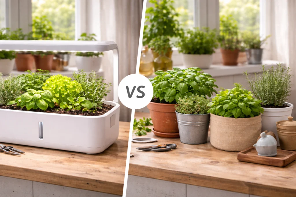 Smart gardens huerto interior - Smart gardens y kits automáticos: - Smart