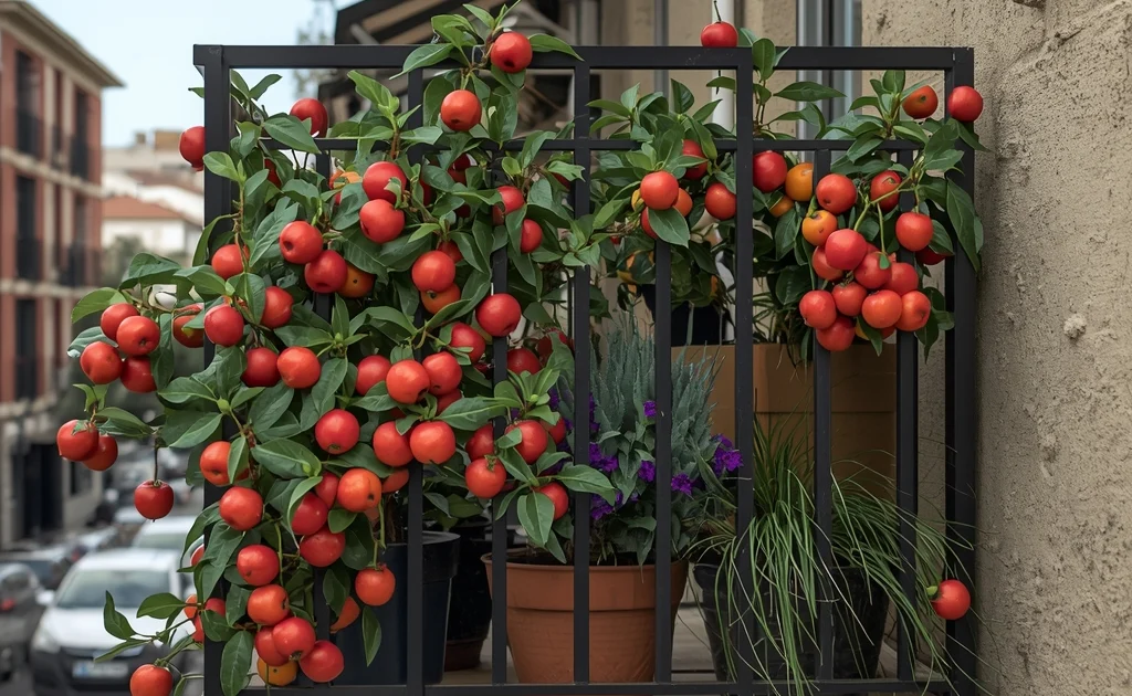 Huerto urbano en balcón - Balcón-huerto viral en 24 h: - Balcón